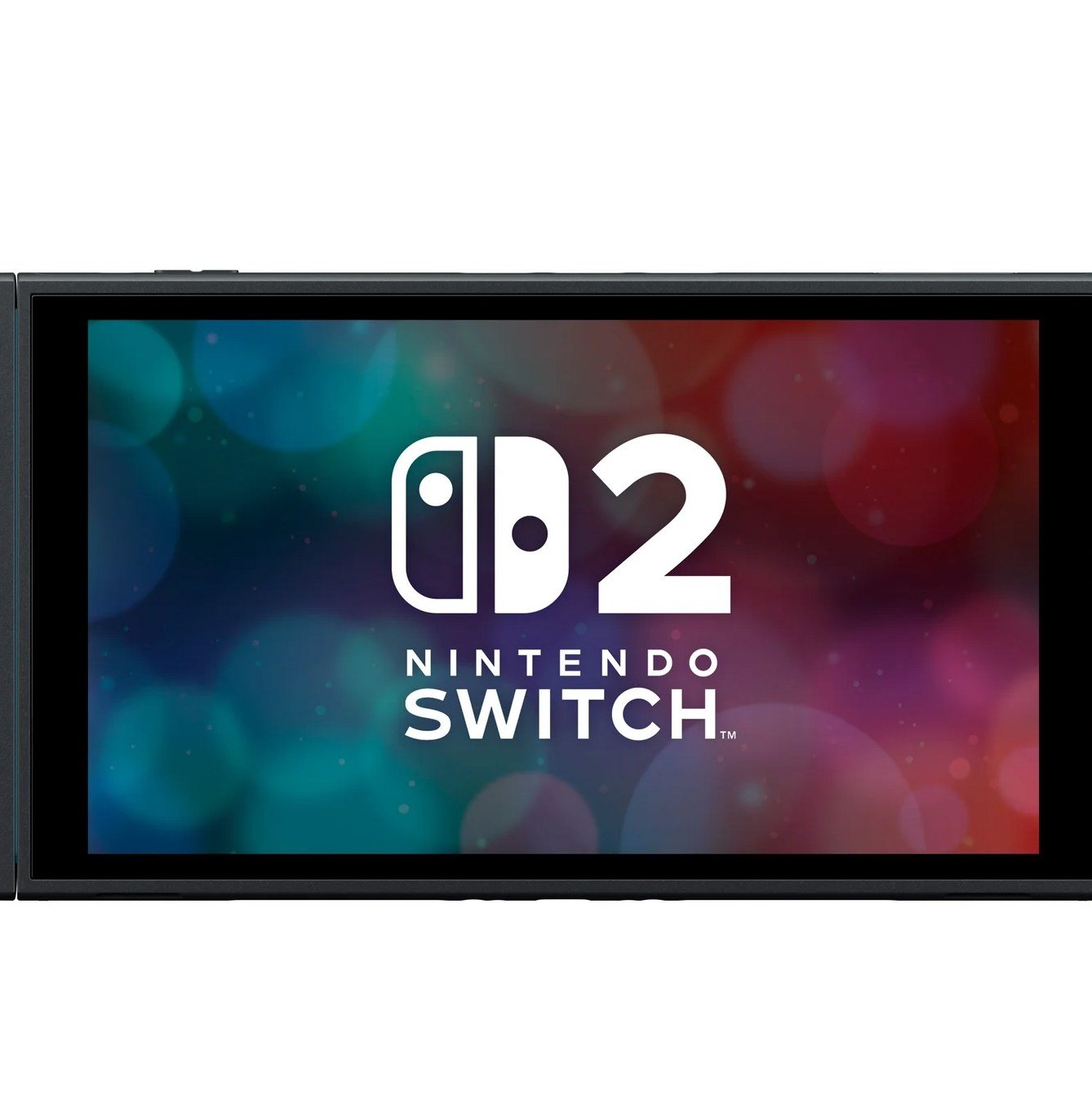 A close image of the Nintendo 2 key in a portable position on an isolated white background.