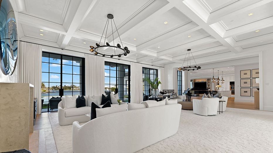 A scene inside Napoli, Florida's house