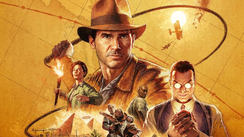 A promotional banner of Indiana Jones and the Great Circle