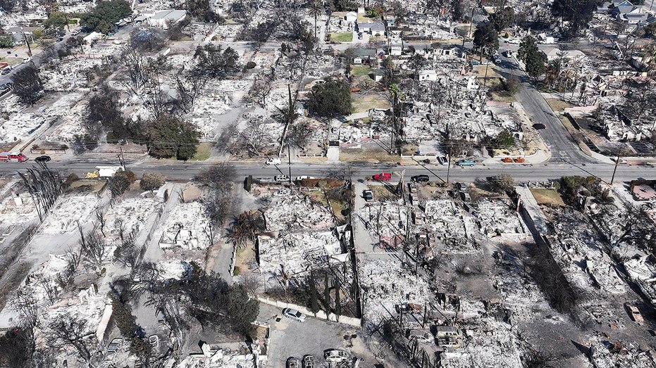 Fires in Los Angeles Province
