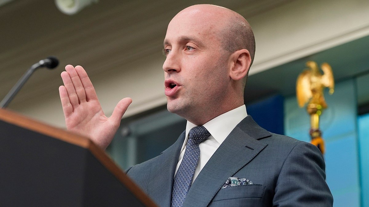 Stephen Miller refers to the platform