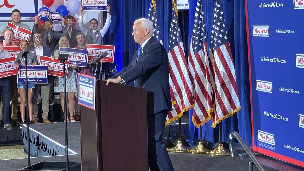 Pence launches 2024 running presidency