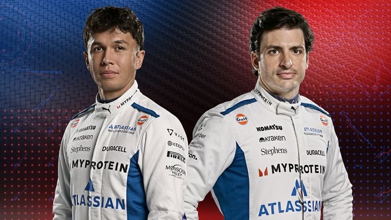 Alex Albon and Carlos Science