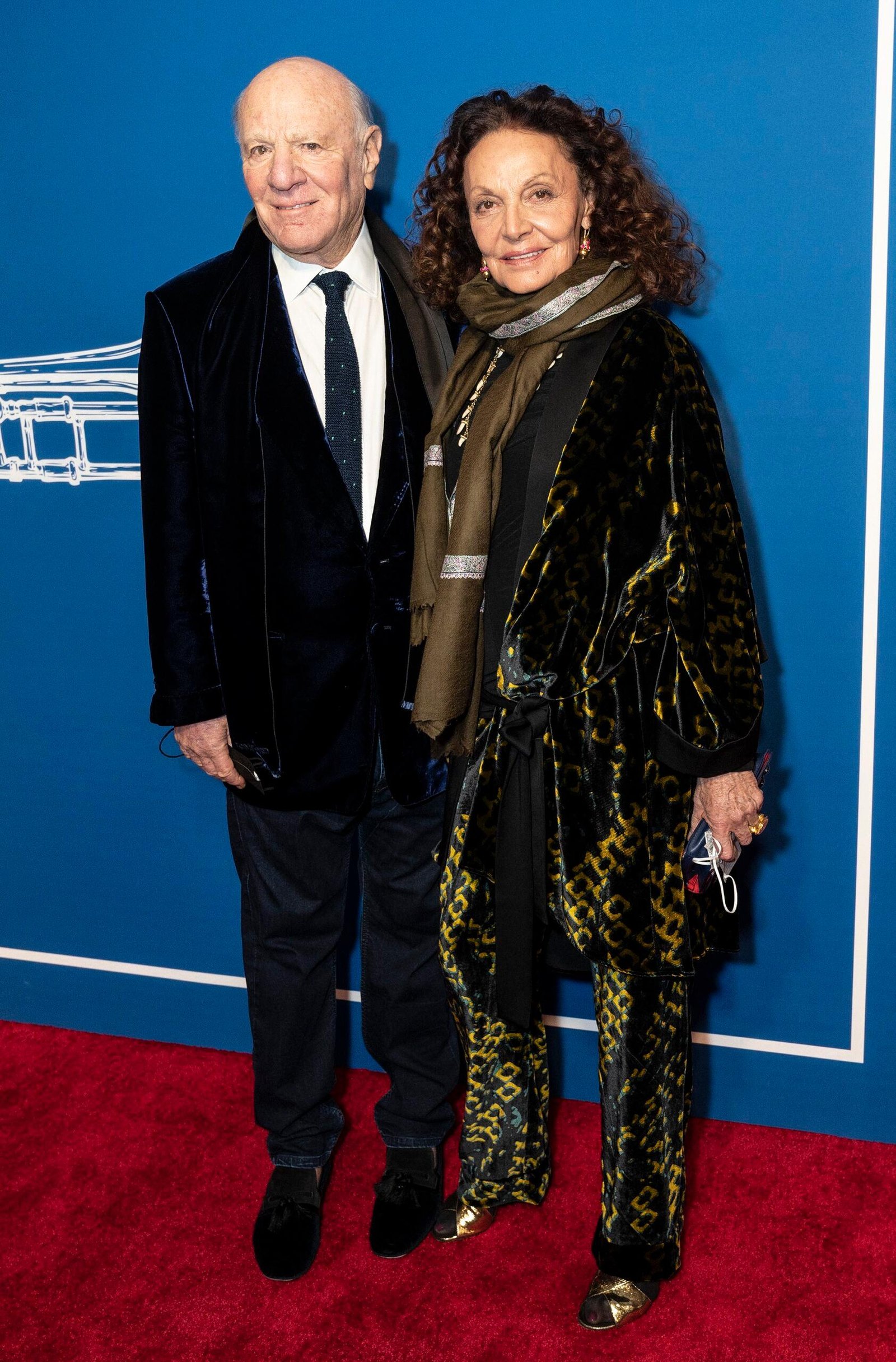 Barry Diller and Dian von Forstelberg