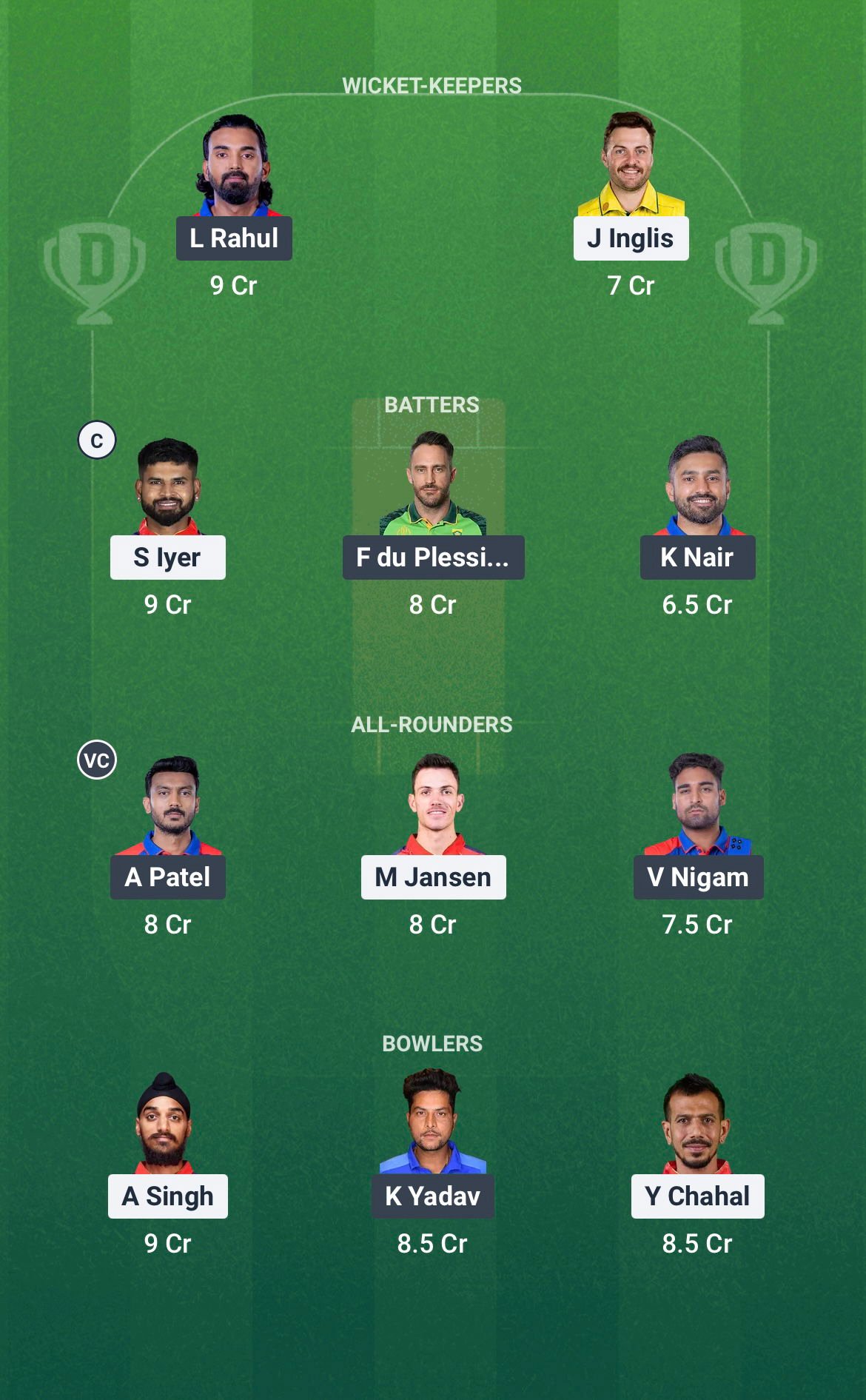 IMG 1988 Pbks vs dc dream11 predict