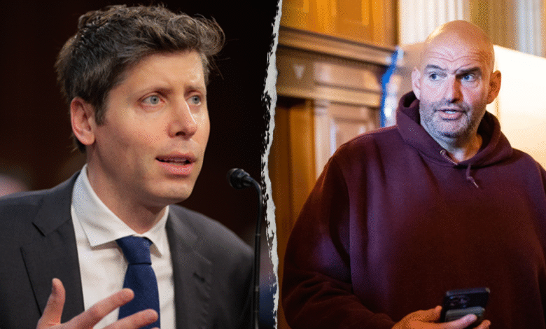 1746800496 Fetterman talks Three Mile Island meltdown Altman praises his hoodie.png