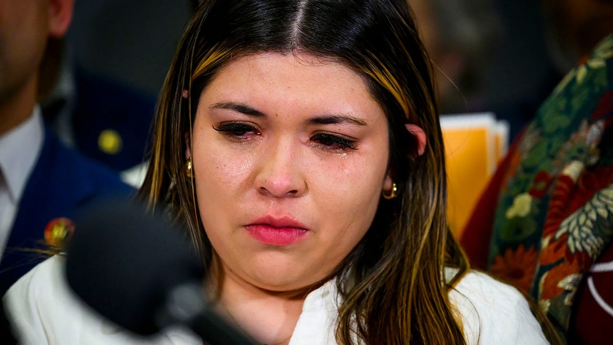 The wife of Abu Garcia is crying