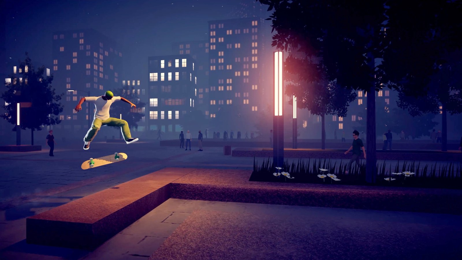 Screen snapshot from the city of ski: New York.