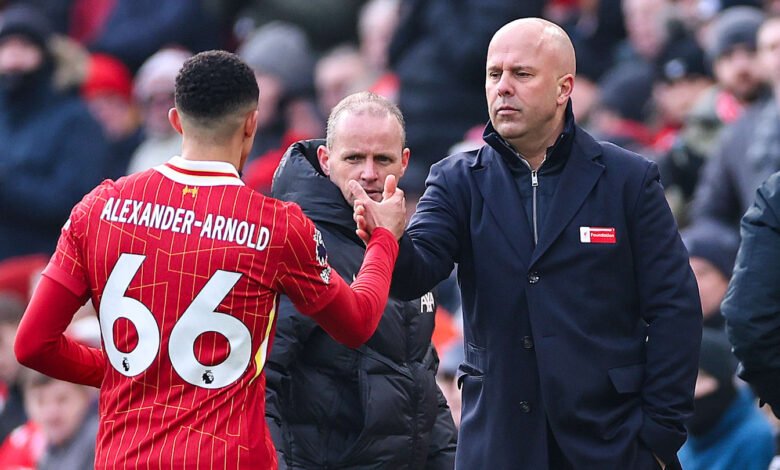 1746957685 Arne Slot offers emotional response to Trent Alexander Arnolds Liverpool exit.jpg