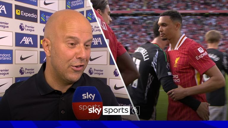 Arne Slot gives his reaction as he sees his team screaming 2-0 against Arsenal, as well as Trent Alexander-Arnold receives a mixed reception upon his return to Anfield since his departure.