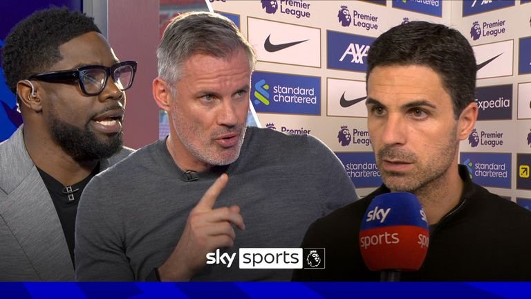 Mika Richards and Jimmy Carager gives their reaction to McCill Arta's emotional interview after the match after Arsenal 2-2 tied against Liverpo