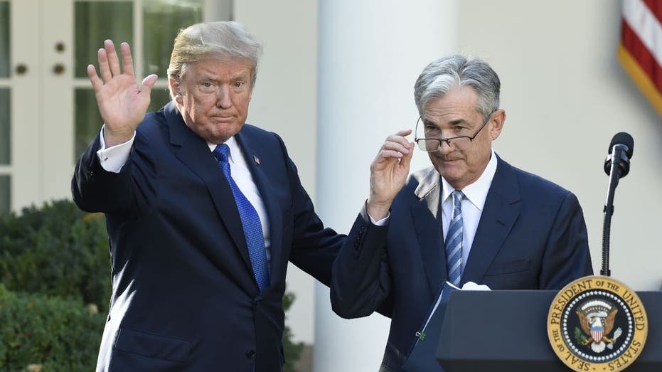 President Trump and Federal Reserve President Powell