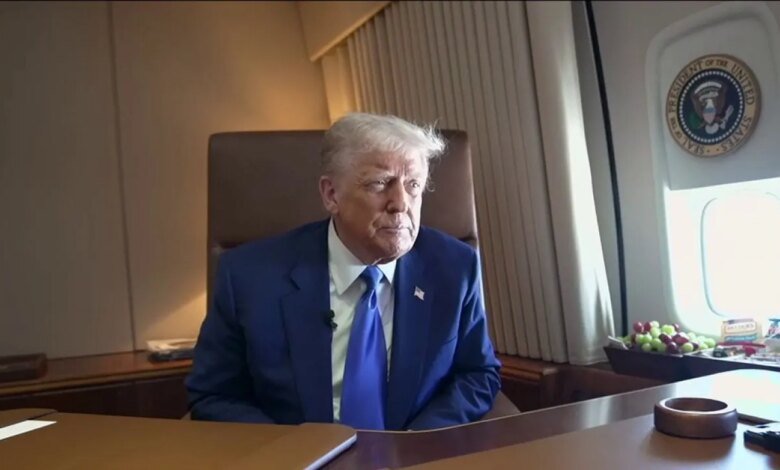 1747201843 Trump continues to defend Qatar gifting US impressive 400M Boeing.jpg