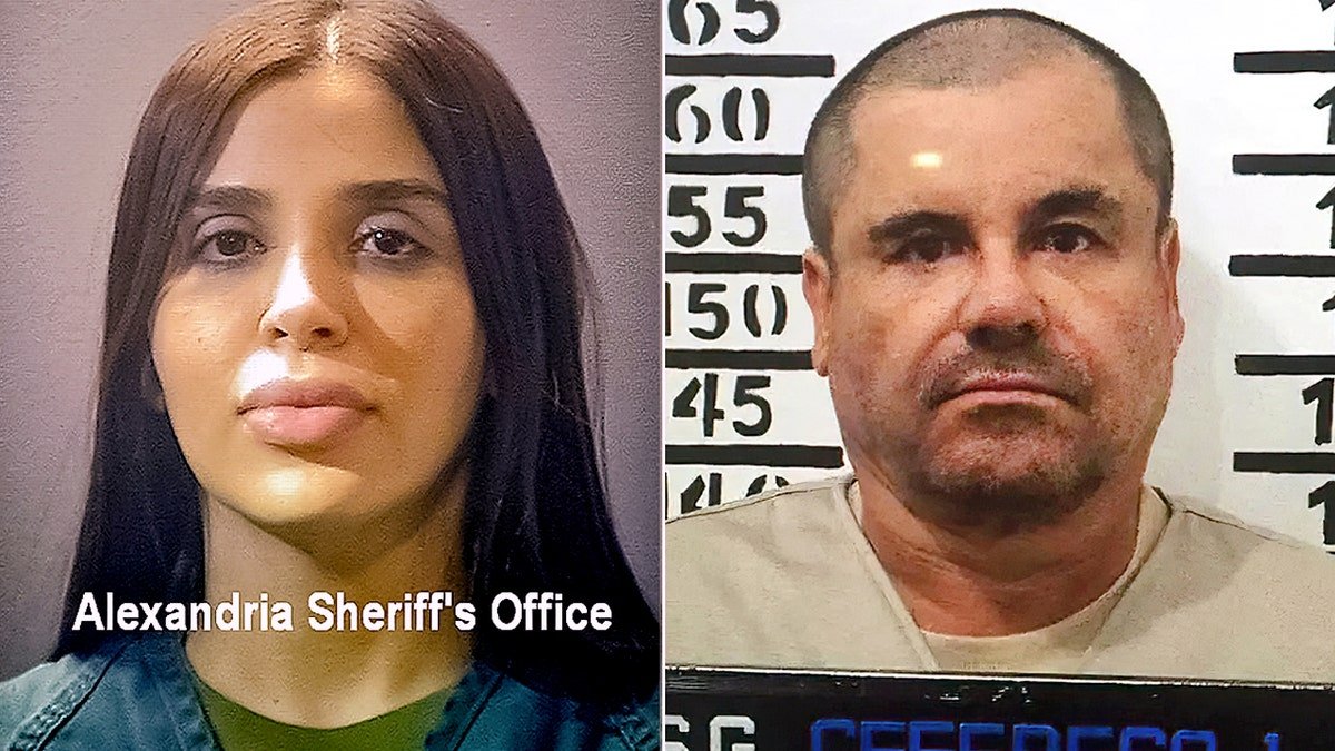 Chapo and his wife Mugshot
