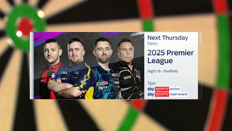Premier League arrows in Sheffield