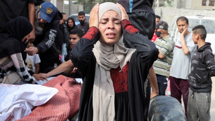 1747569622 Israeli strikes kill nearly 100 in Gaza on fifth day.jpg