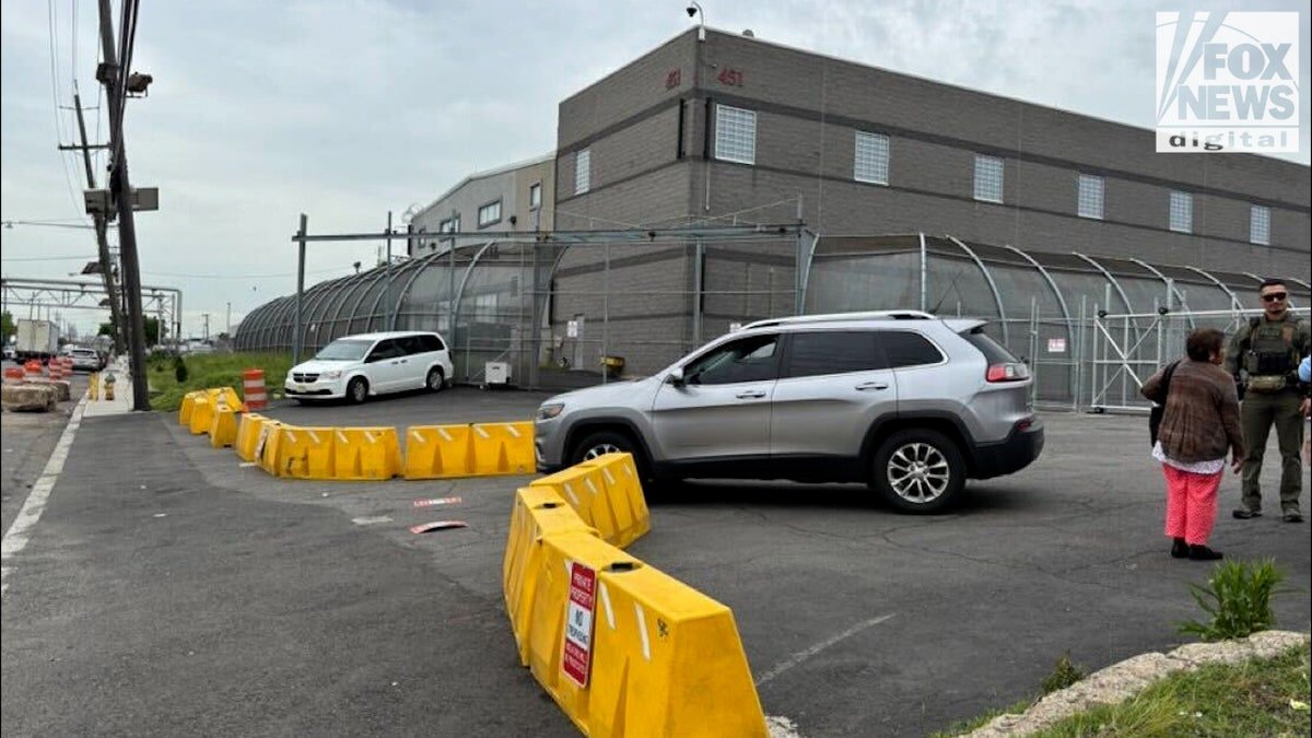 Building a ice detention center in Newark with the ocean checkpoint