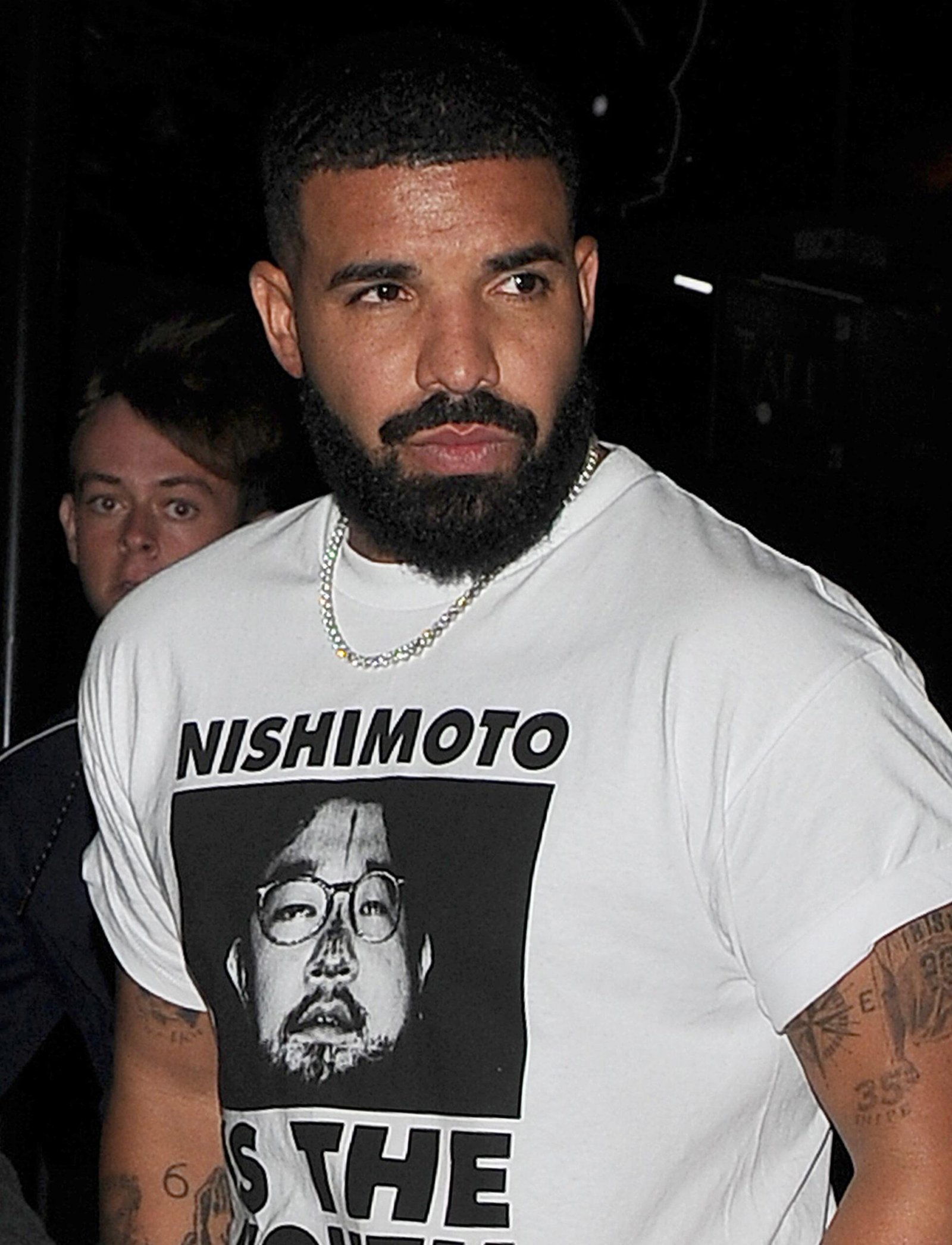 Drake was seen leaving the Playboy club in Mayfir at four in the morning