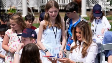 1747766516 Melania Trump welcomes children to White House for Take Our.jpg