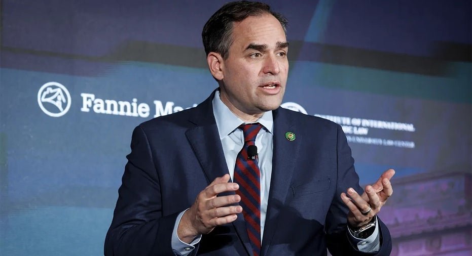 Representative Waili Nickel, DN.C, speaks during the DC Fintech week event in Washington, DC, on November 7, 2023.