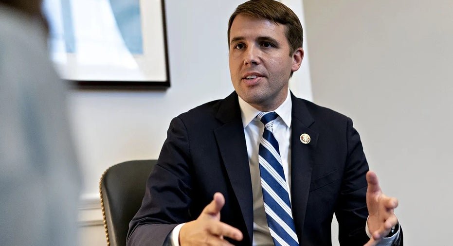 Representative Chris Papas, a Democrat from New Hampshire, speaks during an interview with Capitol Hill in Washington, DC, on October 15, 2019.