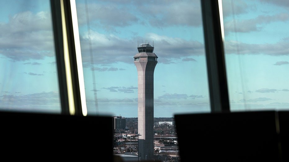 Newark Airport Tower of March 2024