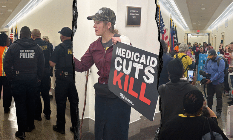 1747907826 Protesters flood Capitol building over Medicaid cuts in Trump backed budget.png