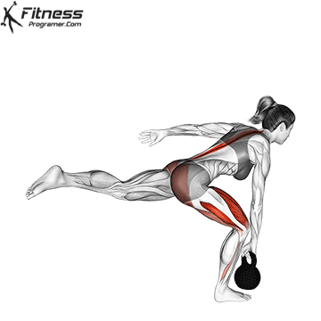kettlebell one leg Deadlift