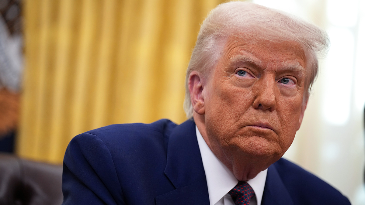 President Trump's close shot