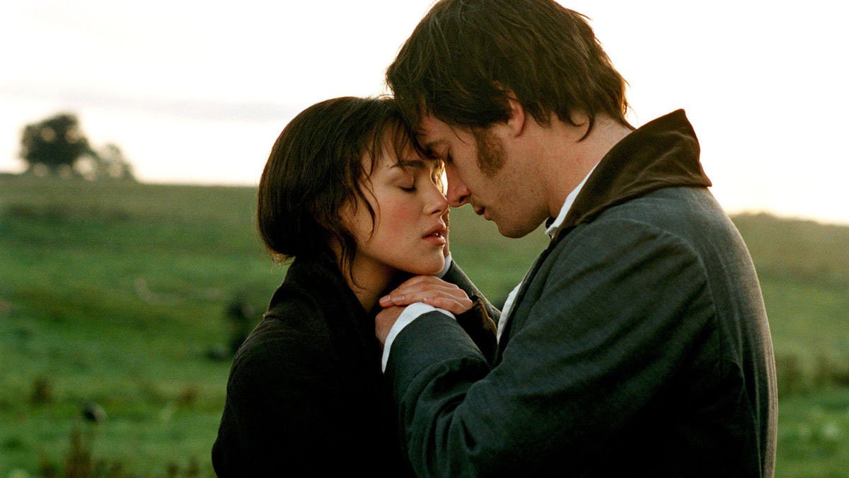 Keira Knightley and Matthew McFaden in the role of Lese, Mr. Darssi in Brid and Pregnancy.