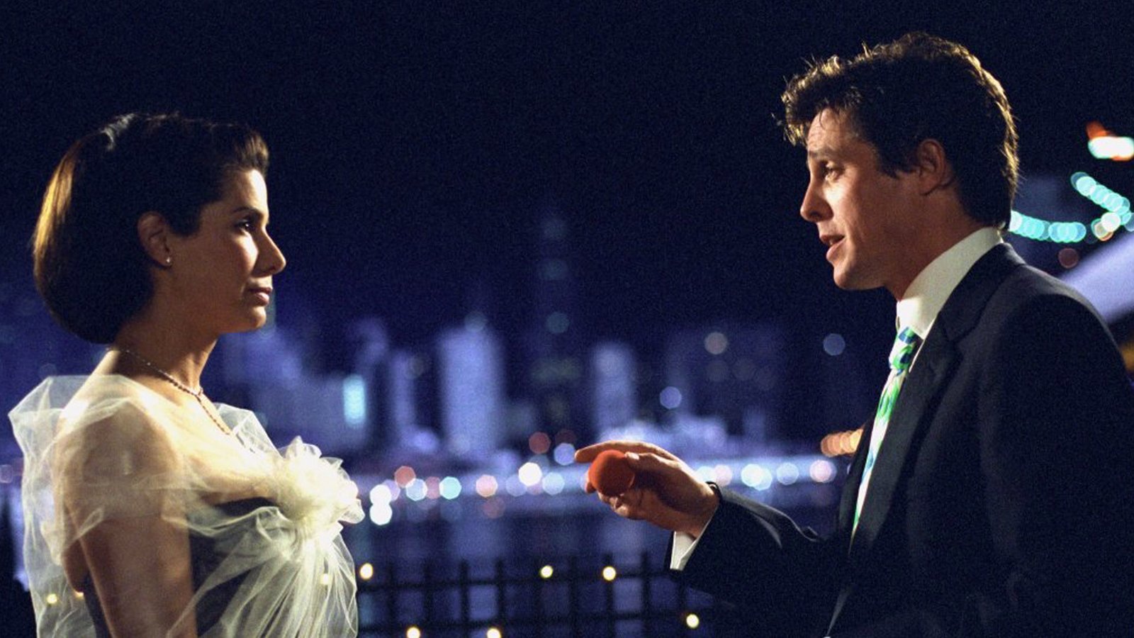 Sandra Bullock and Hugh Grant within two weeks notice