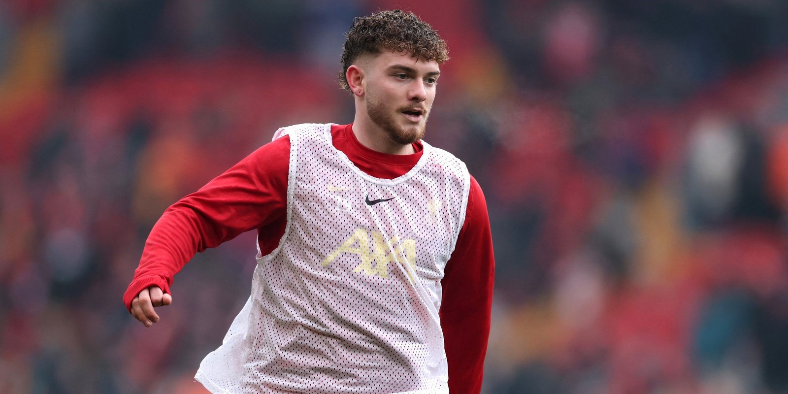 Liverpool player Harvey Elliot