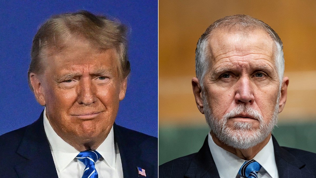 Garlic Telis and Trump in dividing pictures