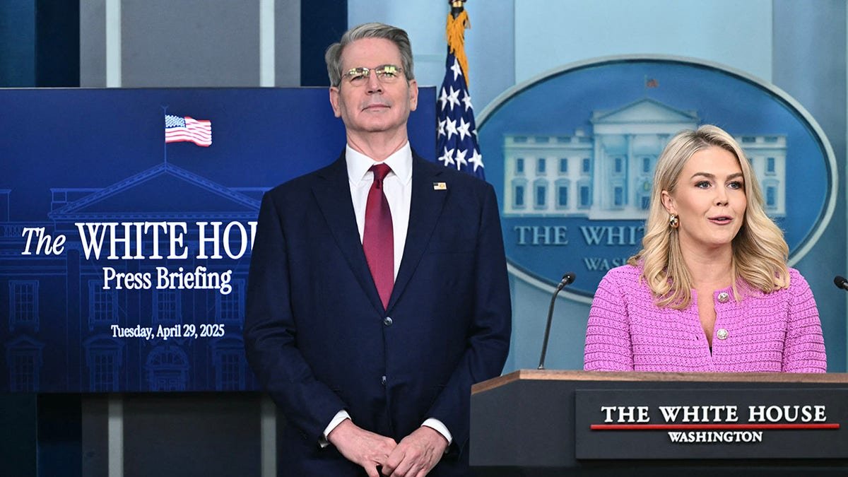 Treasury Secretary Scott Bessin and White House, Secretary Caroline Levitt