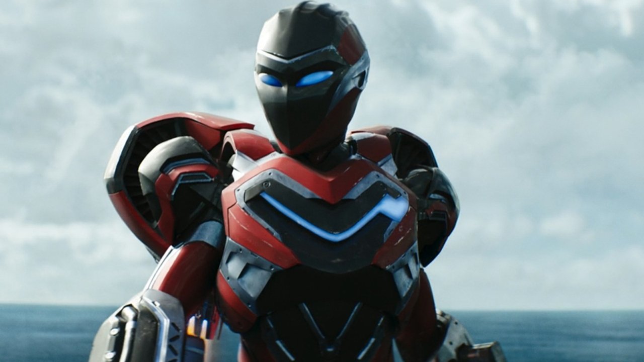 A woman in a shield in Ironheart.