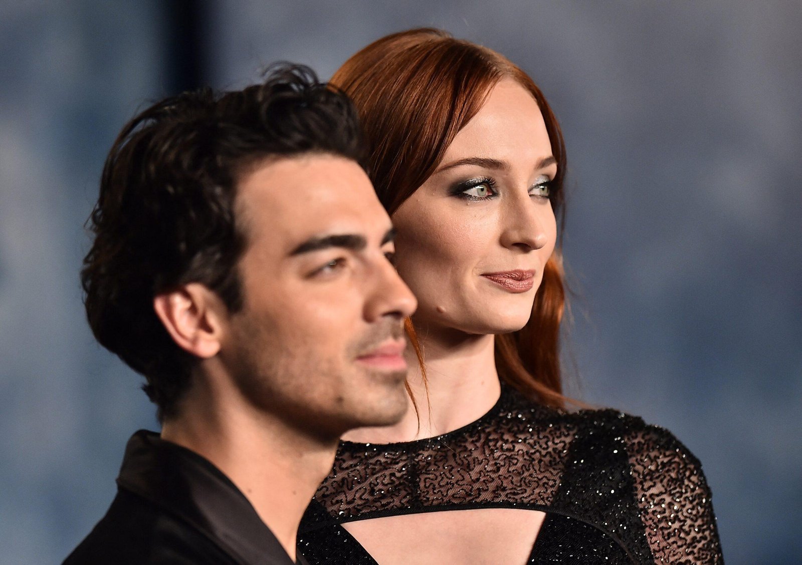 Joe Jonas and Sophie Turner at the Oscar Vanity Fair party