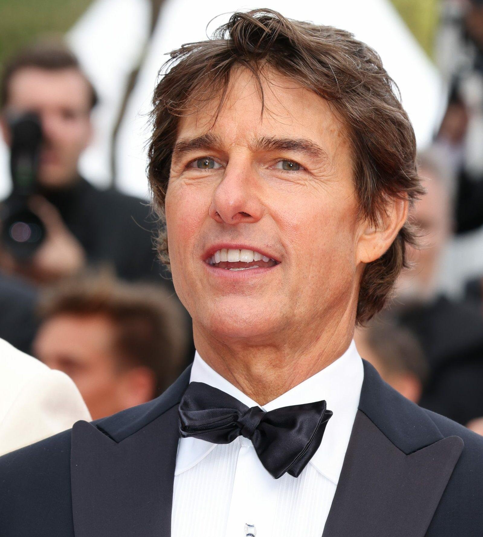 to examine "Top pistol: Mavrick" During the seventy -fifth annual Cannes Film Festival at the Palais Des on May 18, 2022, France. May 18, 2022 in the photo: Tom Cruise.