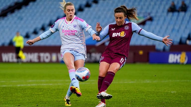Corsi announced that she is leaving Aston Villa three years later in the club