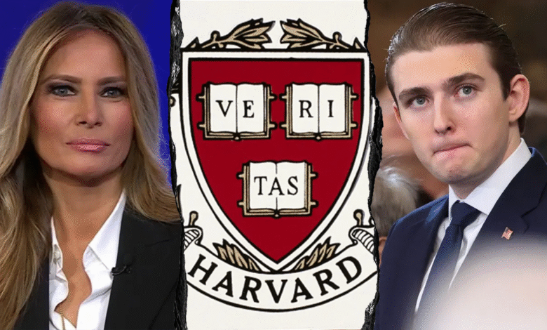 1748395917 Melania Trump rep denies rumors about Barron being rejected by.png