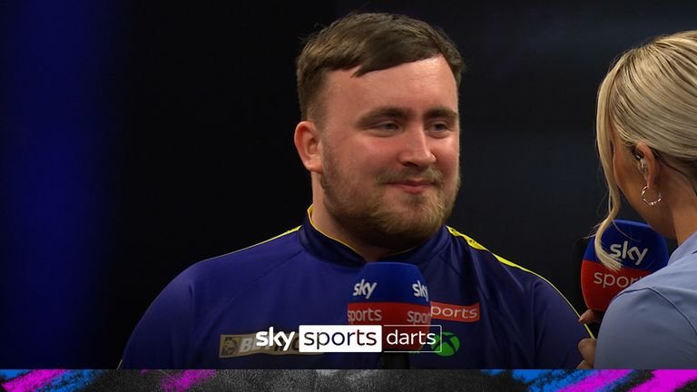 An interview with Luke Litler after the match