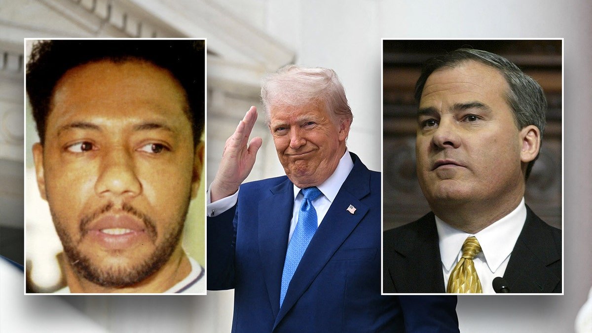 Donald Trump and John Roland and Larry Hoover