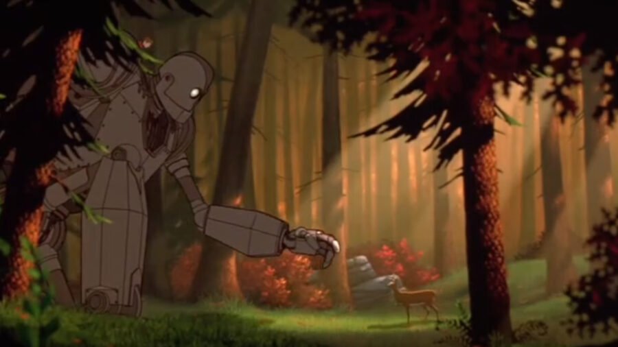 Iron giant deer