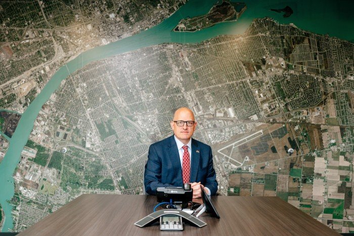 The mayor of Windsor Drou Delcoms