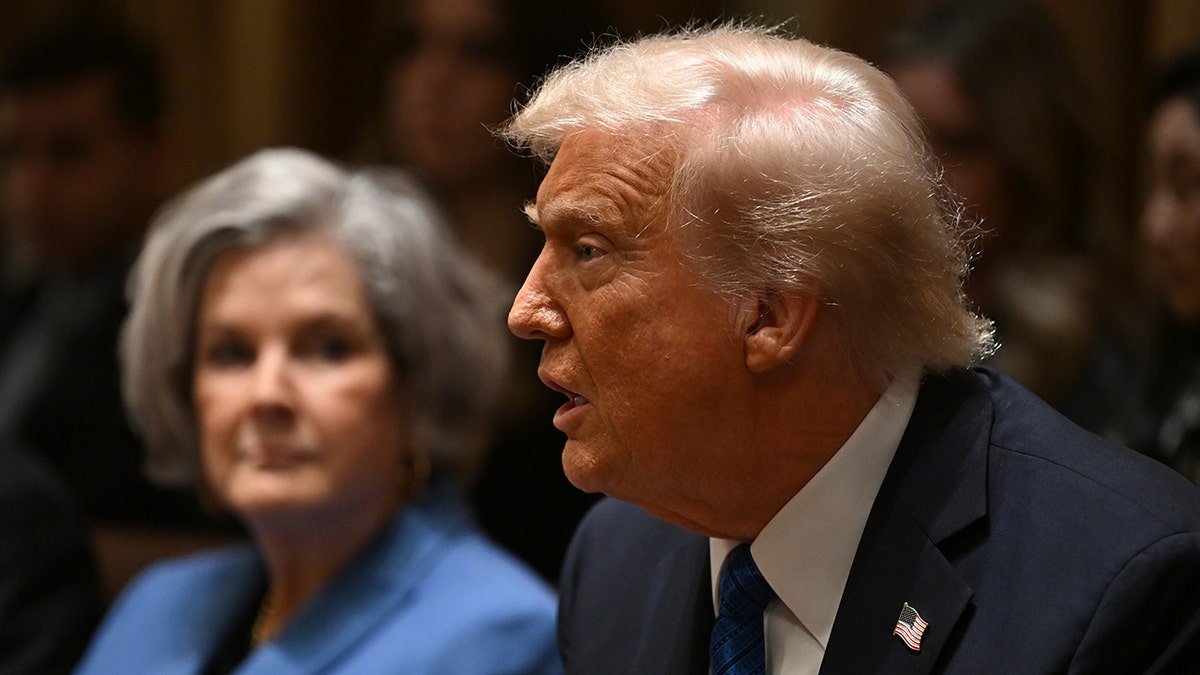 President Donald Trump and Chief of Staff Susan Willis