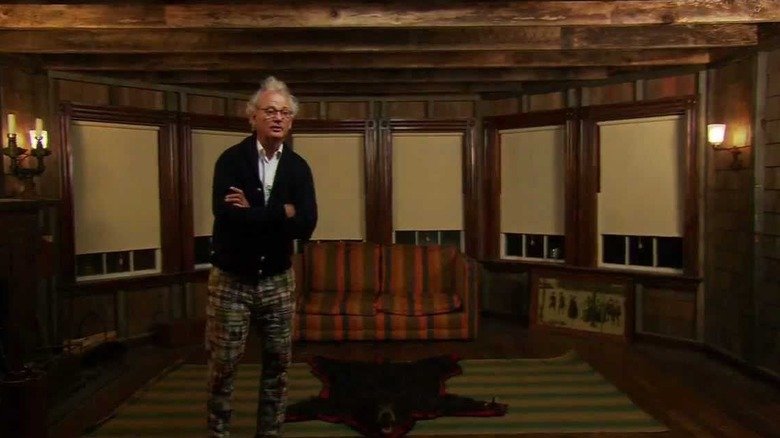Walt Bishop is deceived in his living room in the moon kingdom