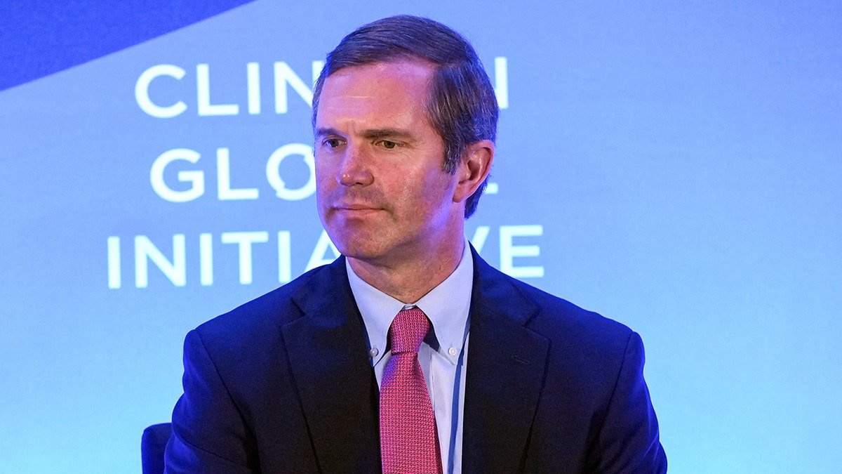 Kentucky Governor Andy Andy Bishir in New York City