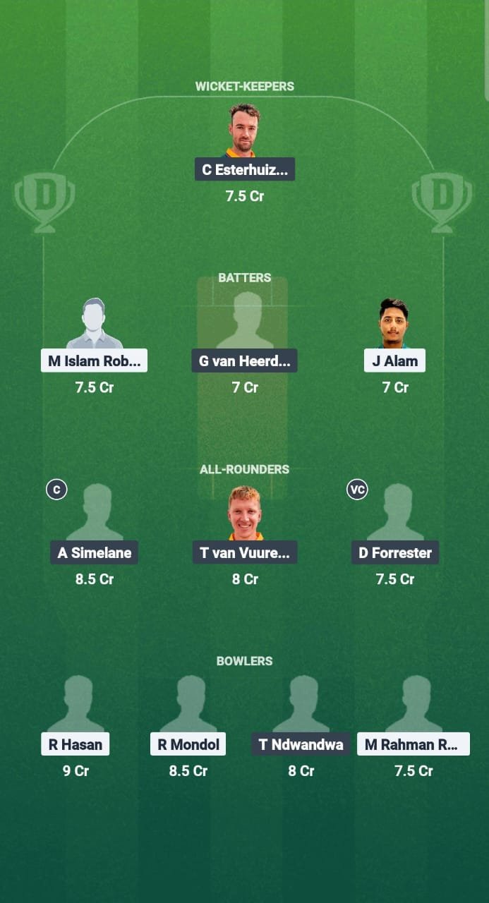 Ban-e vs sa-dream11 prediction fictional cricket tips DREAM11 South Africa team round in Bangladesh 2025