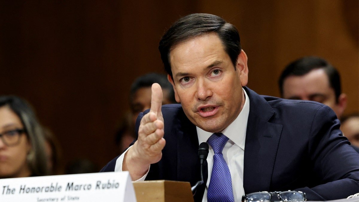 Foreign Minister Marco Rubio witnesses