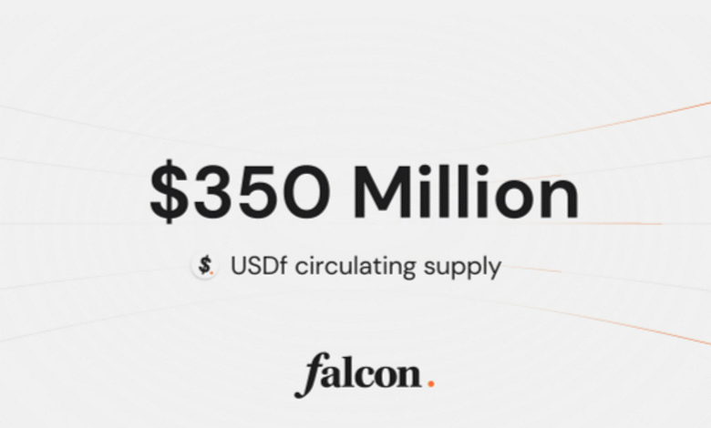 Falcon Finance Surpasses 350 Million in USDf Circulating Supply.png