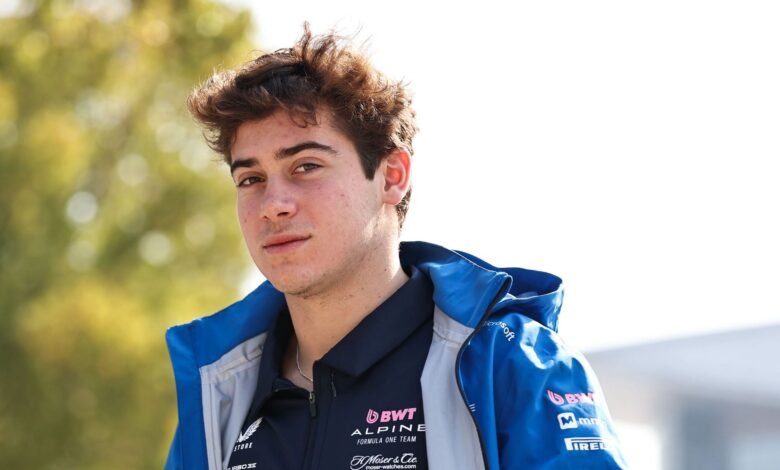 Franco Colapinto makes his feelings known ahead of his Alpine.jpg